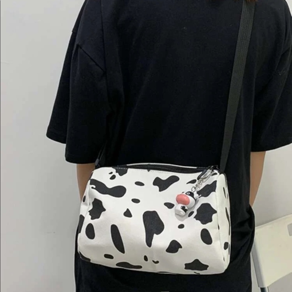 New Cow Print Crossbody Bag